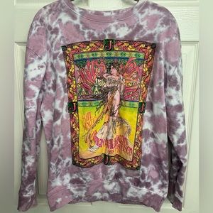 Long sleeve tie-dye shirt
